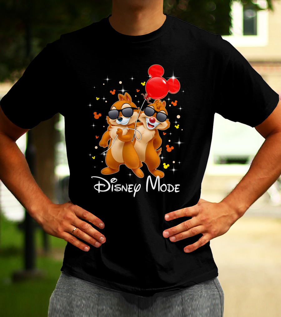 Disney Mode Chip And Dale Balloon Fun T-Shirt