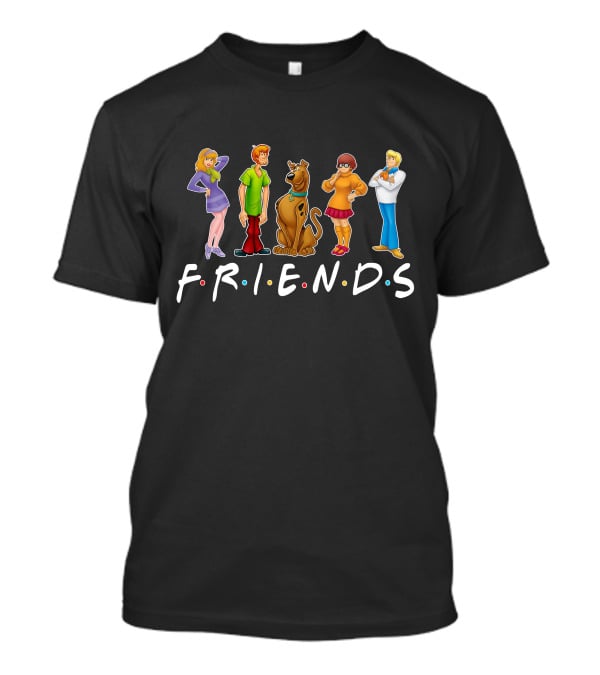 Scooby Friends TV Show Mashup T-Shirt