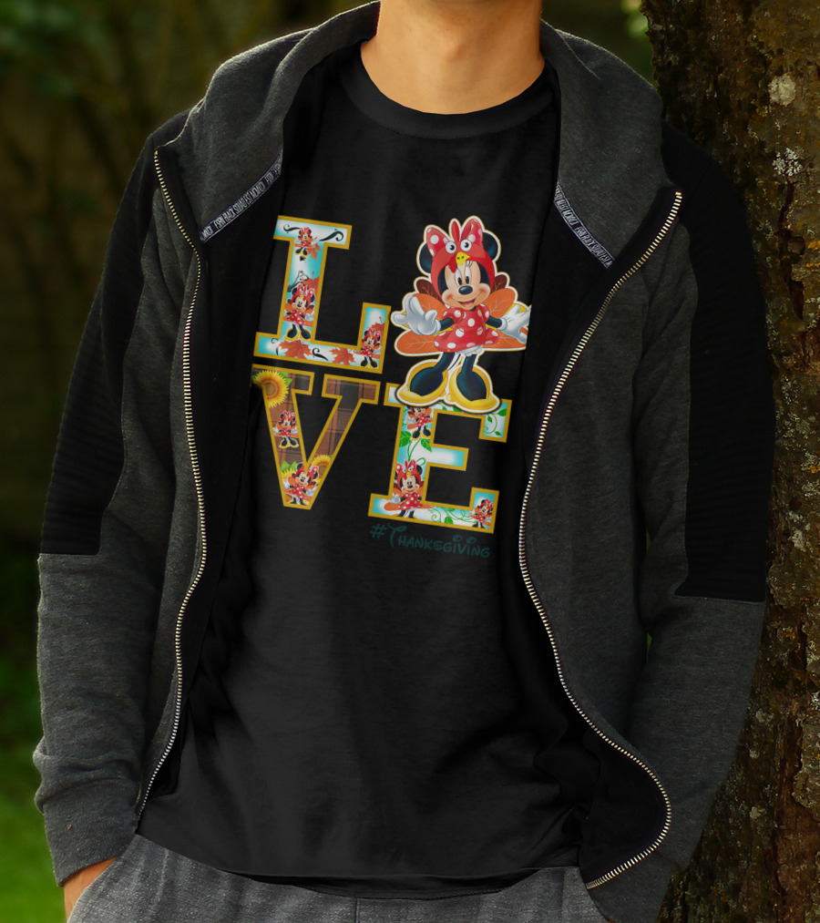 LOVE Minnie Thanksgiving T-Shirt