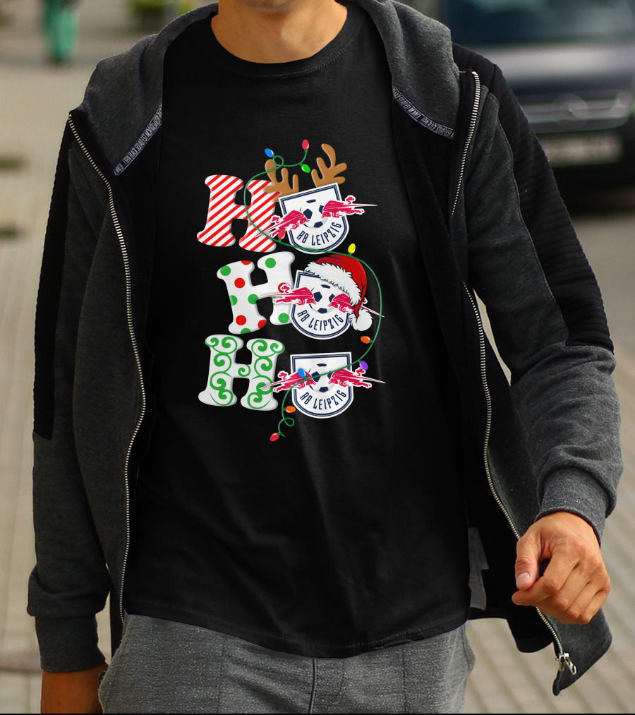 RB Leipzig HoHoHo Christmas Holiday Soccer T-Shirt
