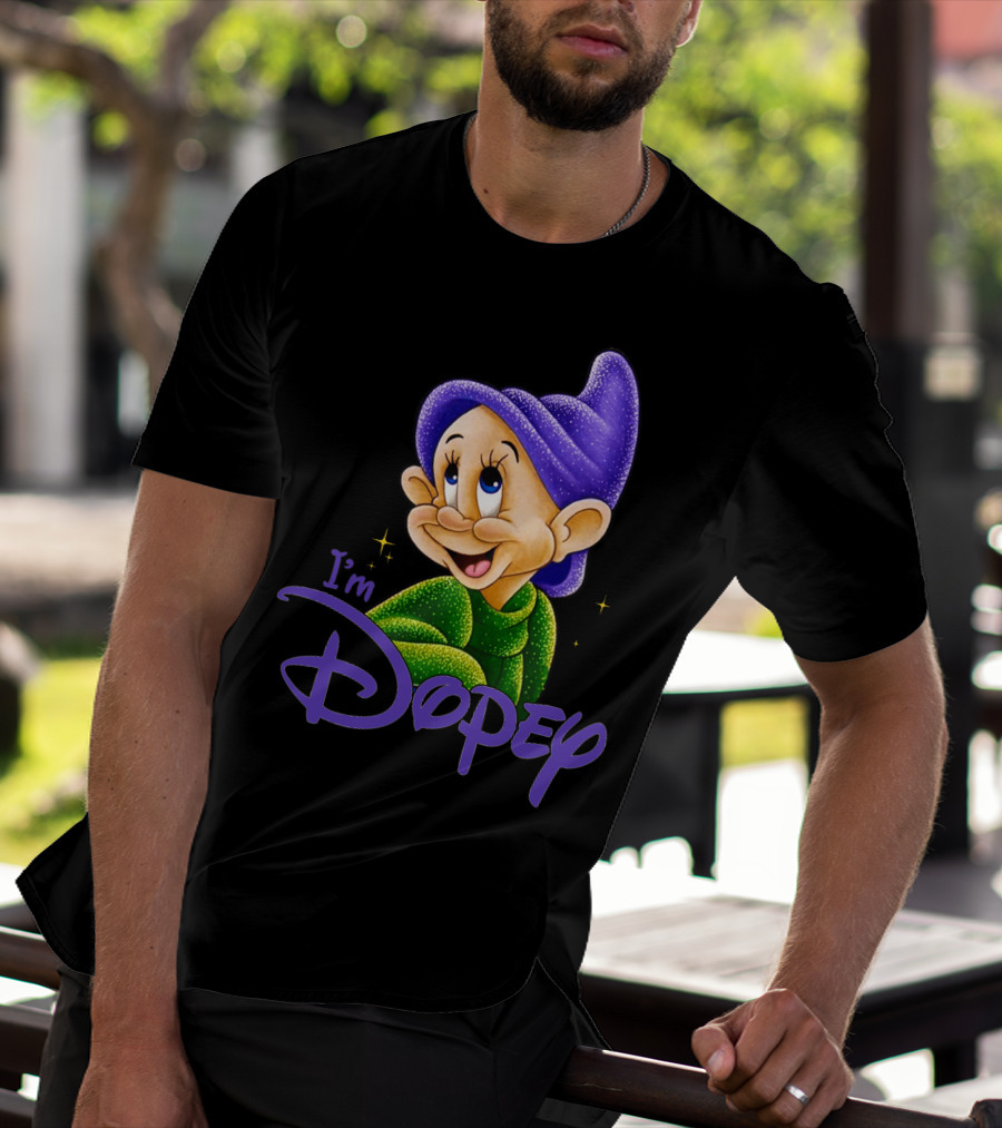 I'm Dopey Disney Character Sparkling T-Shirt