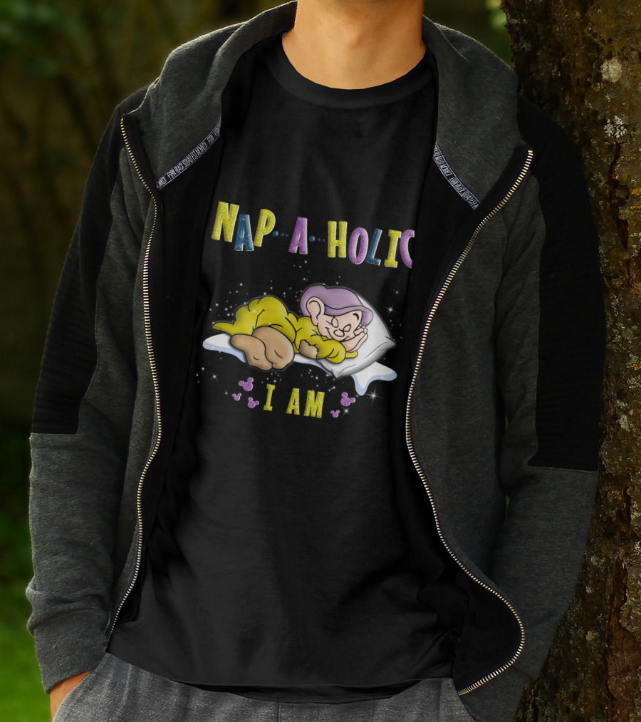 Napaholic I Am Dopey Sleeping Iconic T-Shirt