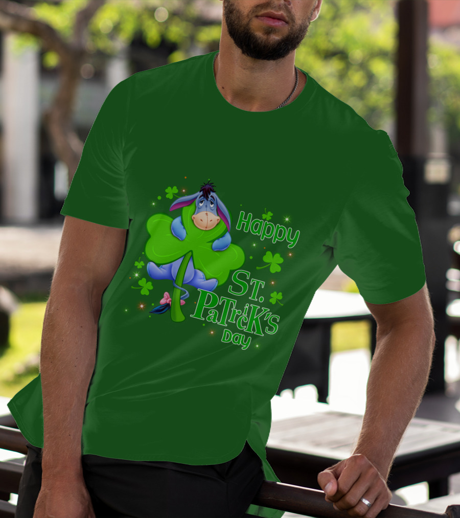 Happy Eeyore St. Patrick's Day T-Shirt