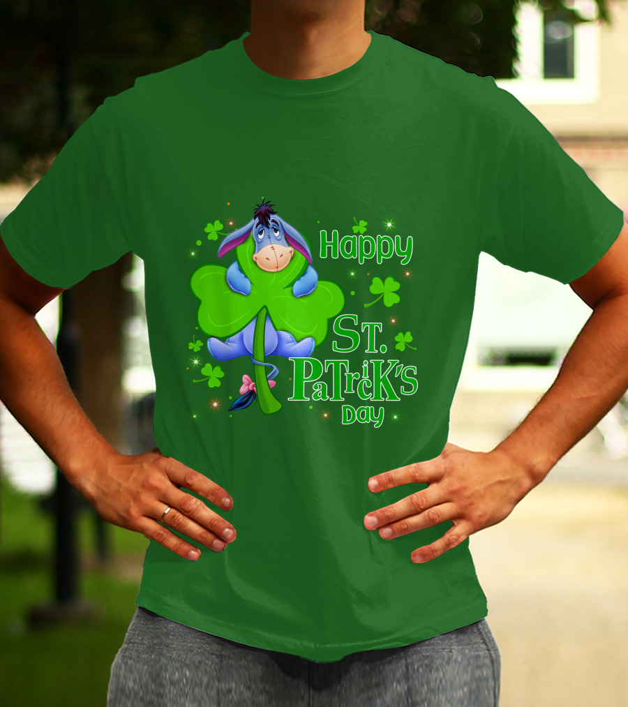 Happy Eeyore St. Patrick's Day T-Shirt