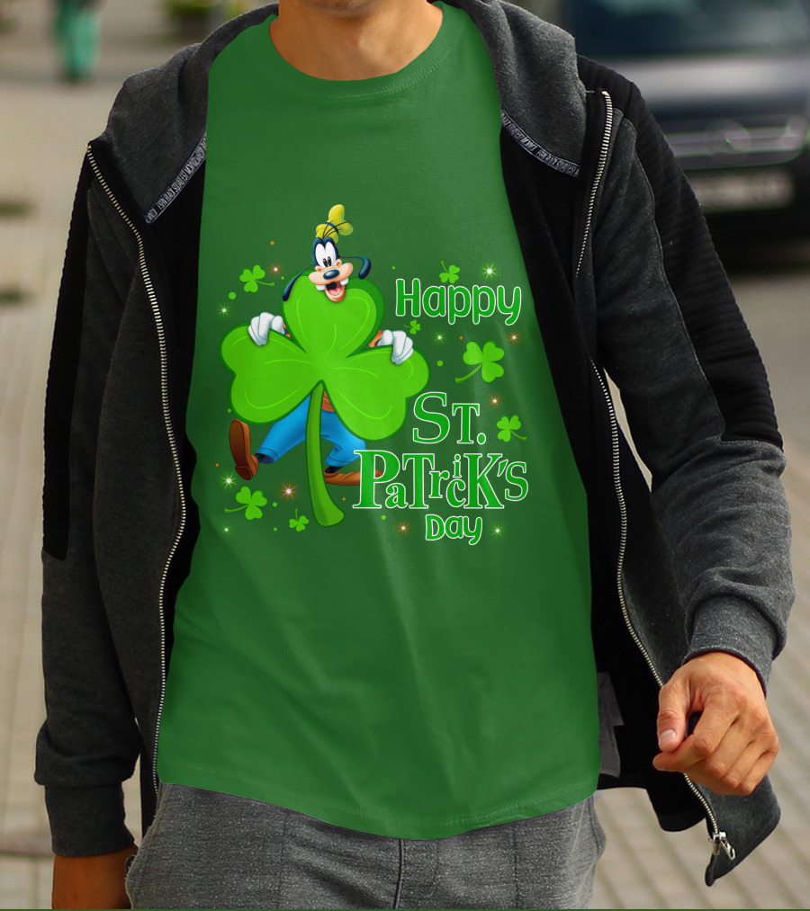 Happy Goofy St. Patrick's Day T-Shirt
