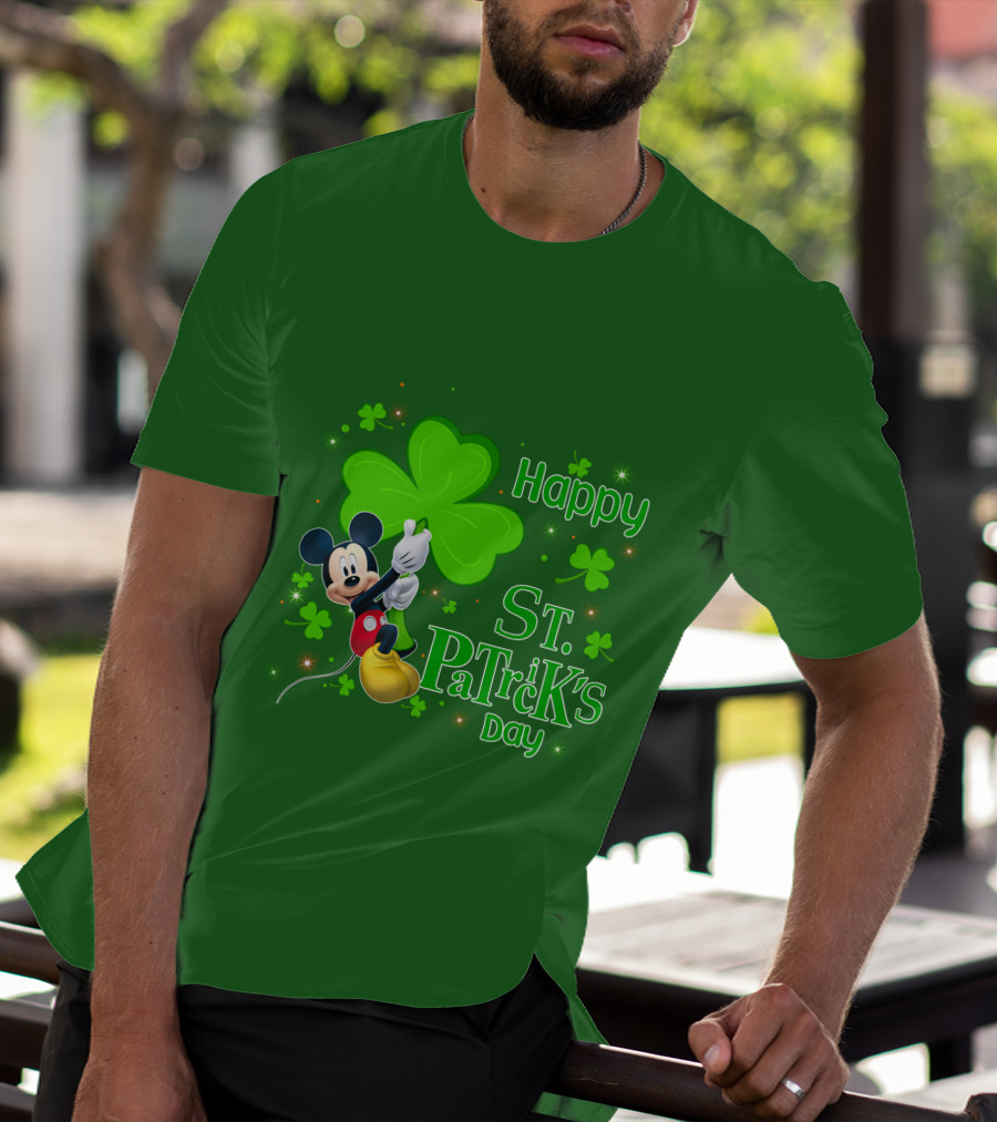 Mickey Happy St. Patrick's Day T-Shirt