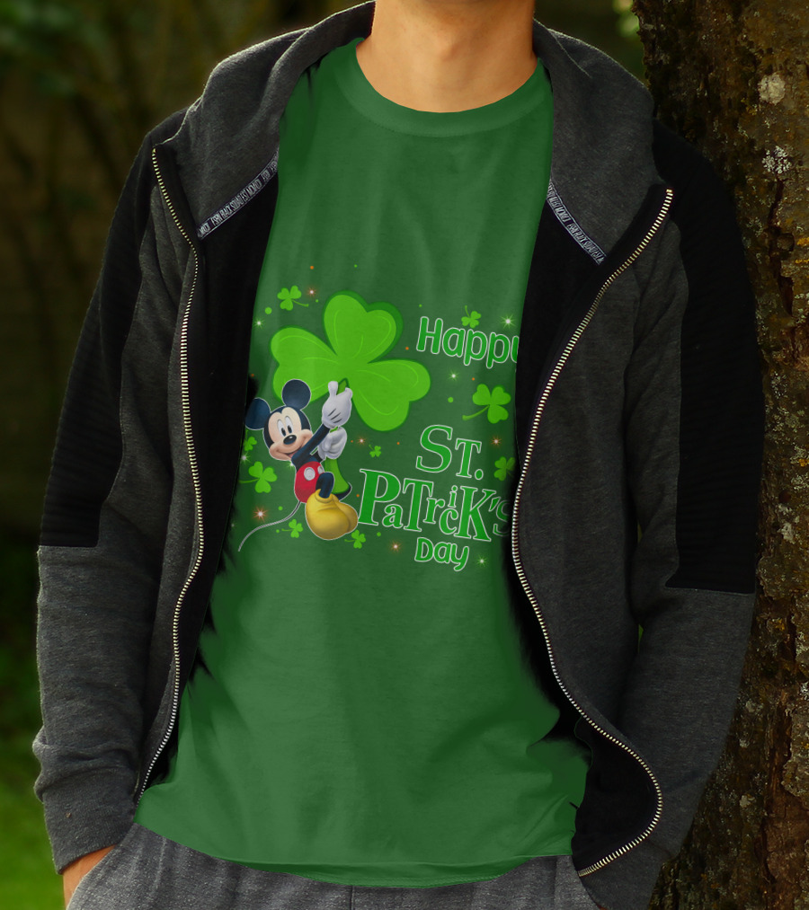 Mickey Happy St. Patrick's Day T-Shirt