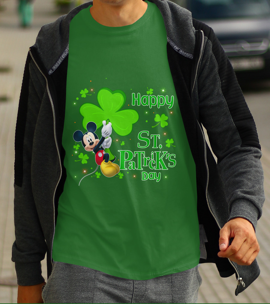 Mickey Happy St. Patrick's Day T-Shirt