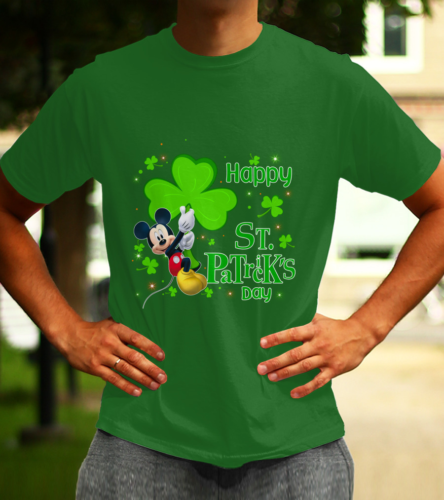 Mickey Happy St. Patrick's Day T-Shirt