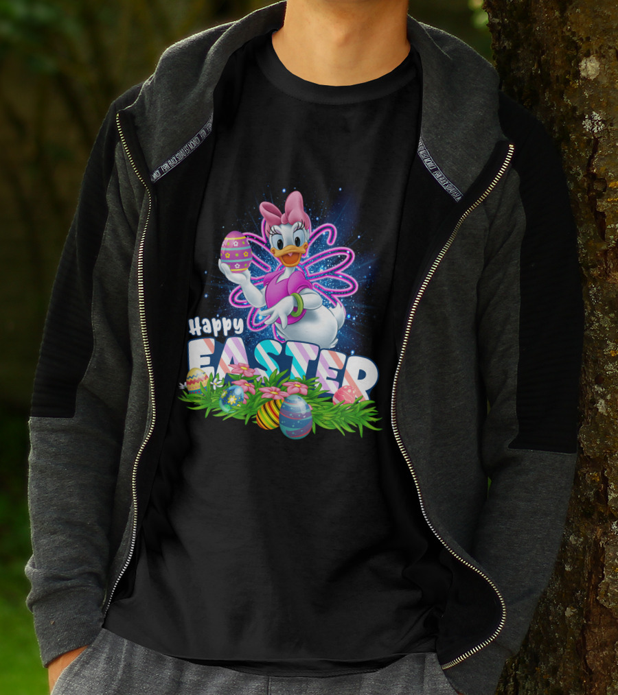 Happy Easter Daisy Duck Easter Eggs T-Shirt