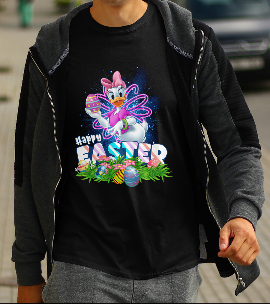 Happy Easter Daisy Duck Easter Eggs T-Shirt