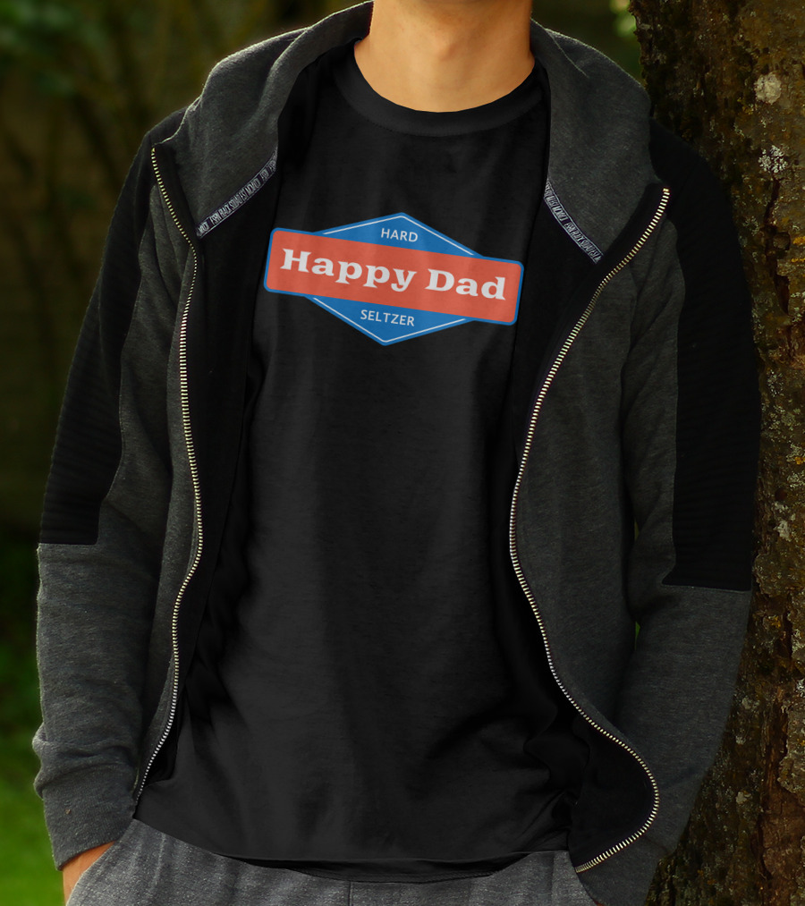 Hard Seltzer Happy Dad T-Shirt