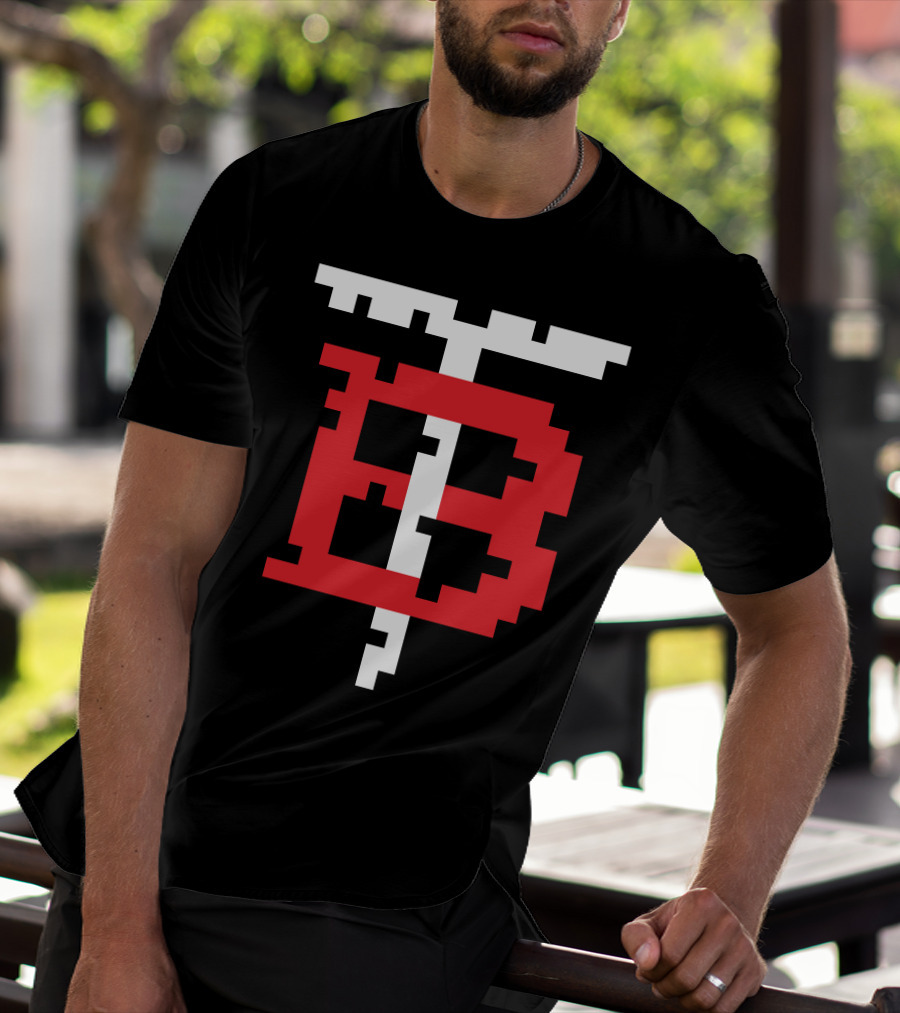 GOOD GAME BLACK TFB BLOCK PIXELATED T-Shirt