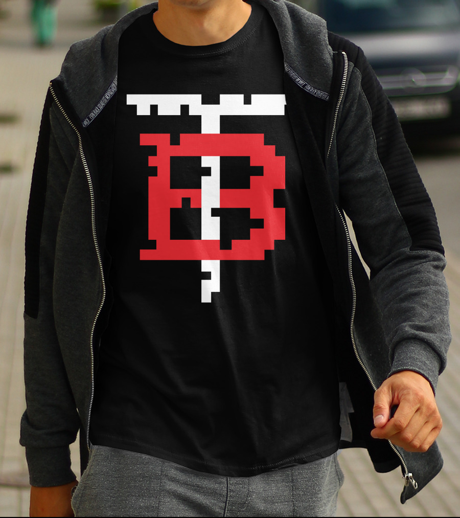 GOOD GAME BLACK TFB BLOCK PIXELATED T-Shirt