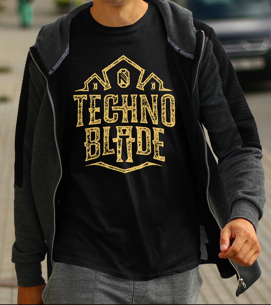 Technoblade Gilded Blade House Crest T-Shirt