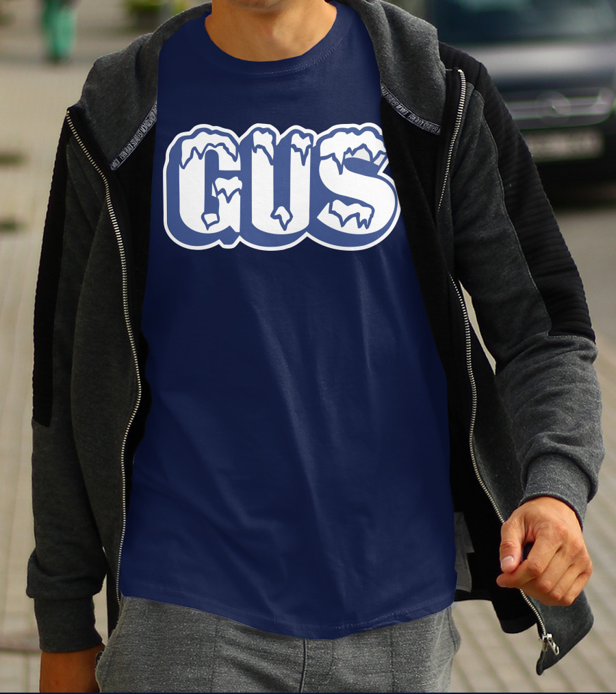 Gus Johnson Merch Ice Font T-Shirt