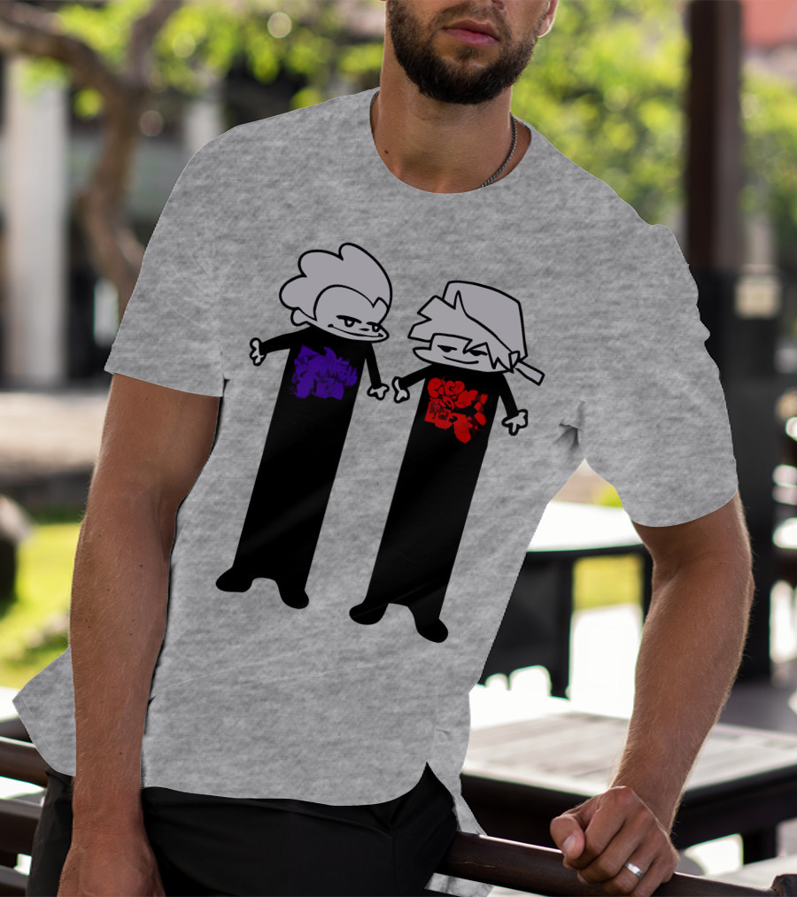 Sharkrobot Vivziepop Store Long Characters T-Shirt