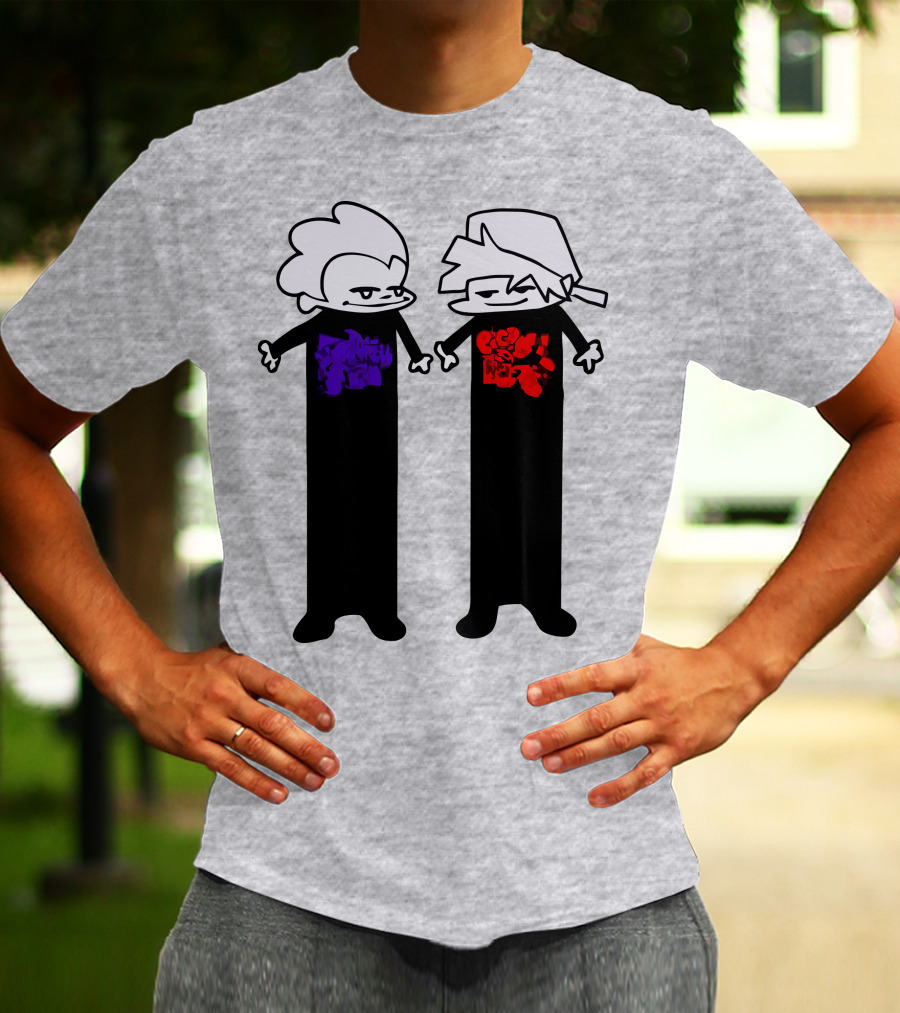 Sharkrobot Vivziepop Store Long Characters T-Shirt