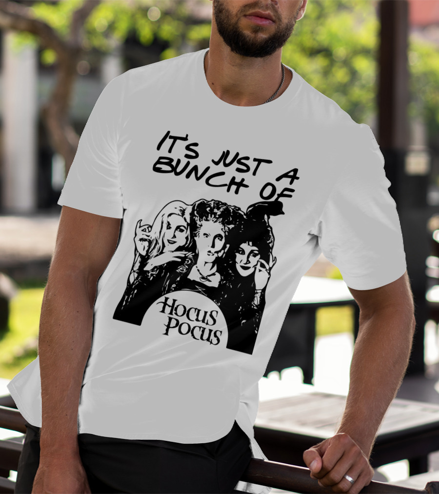 It's Just A Bunch Of Hocus Pocus Hocus Pocus Characters T-Shirt