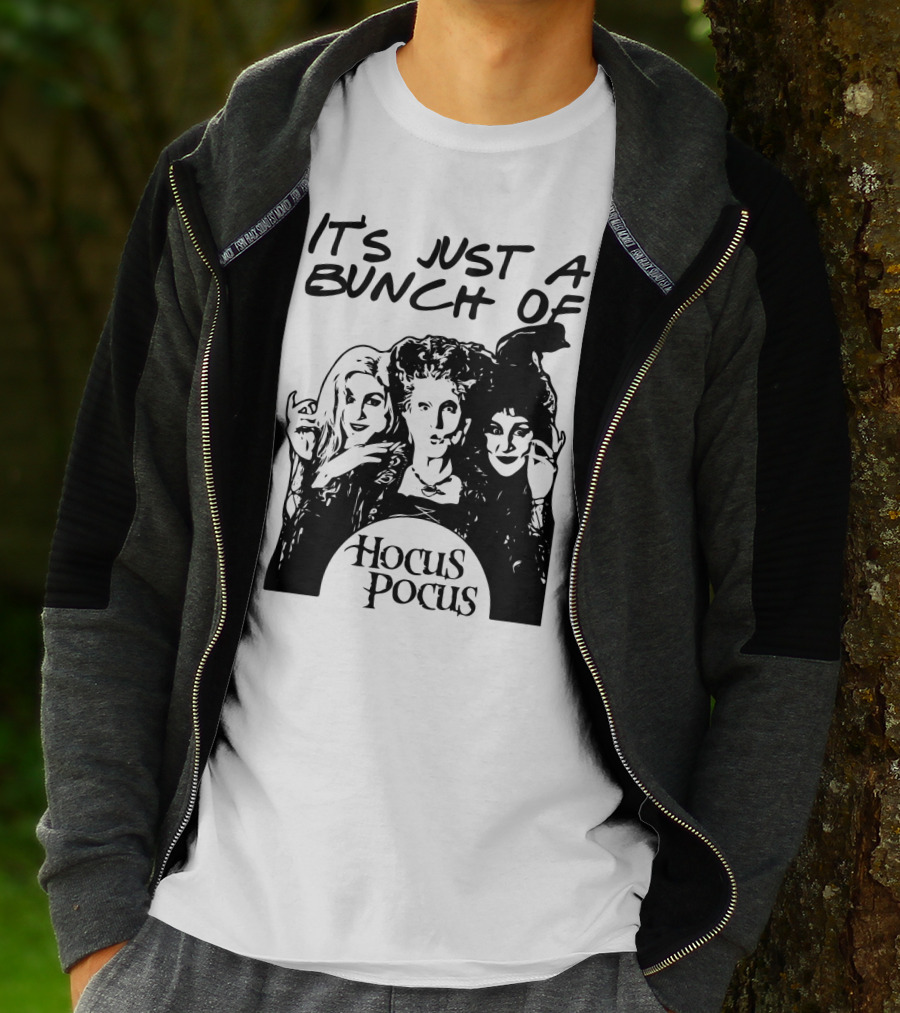 It's Just A Bunch Of Hocus Pocus Hocus Pocus Characters T-Shirt