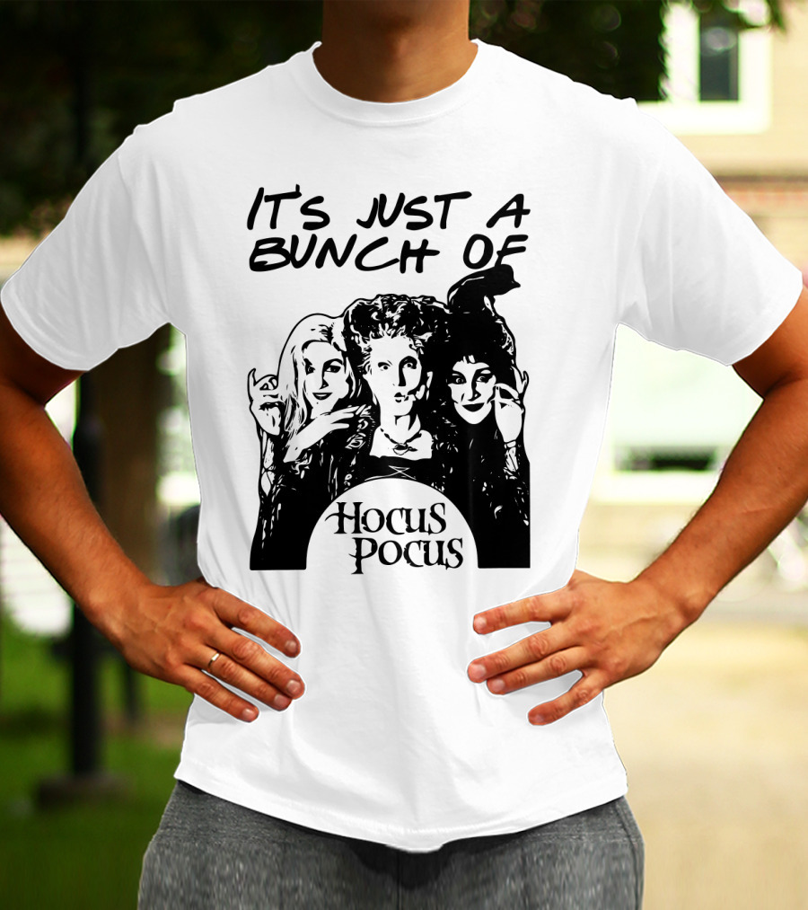 It's Just A Bunch Of Hocus Pocus Hocus Pocus Characters T-Shirt