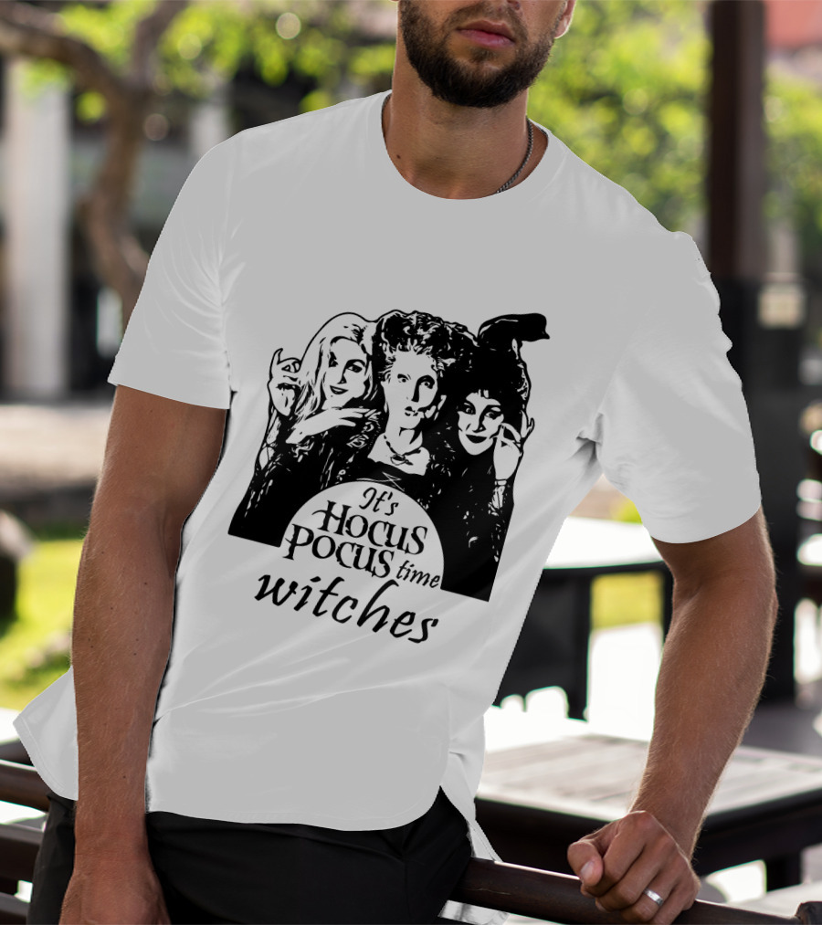 It's Hocus Pocus Time Witches T-Shirt