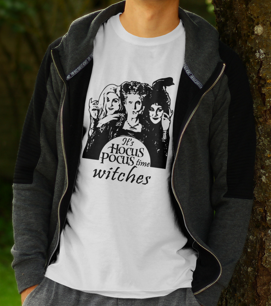 It's Hocus Pocus Time Witches T-Shirt