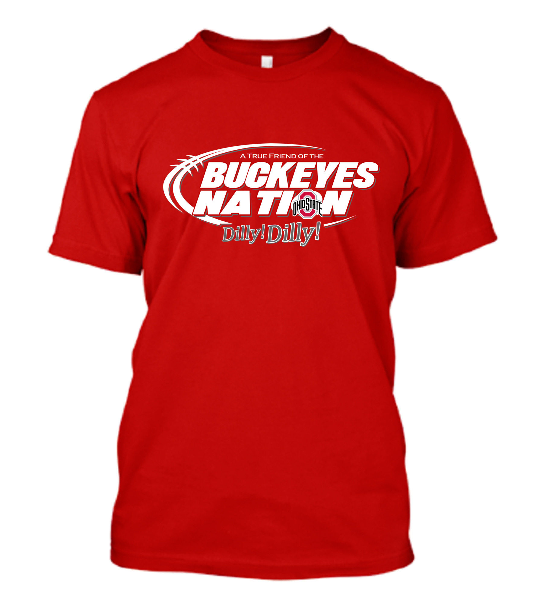 A True Friend Of The Buckeyes Nation Ohio State Dilly Dilly T-Shirt