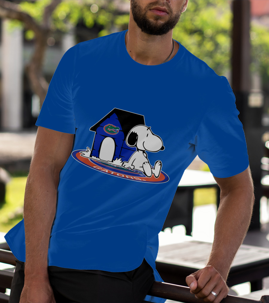 Snoopy Peanuts Florida Gators Fan Now And Forever Gators Football T-Shirt