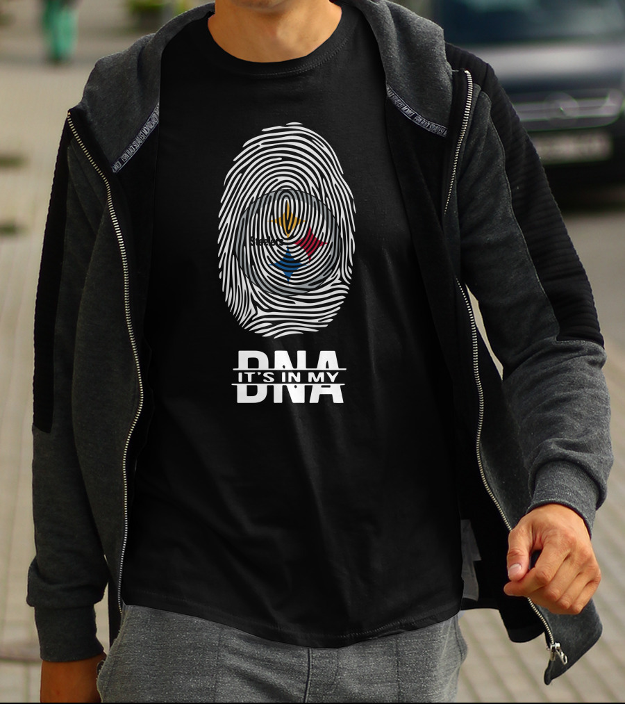 Pittsburgh Steelers It's In My Dna Fingerprint T-Shirt