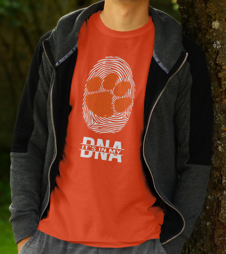 Clemson Tigers It's In My Dna Fingerprint T-Shirt