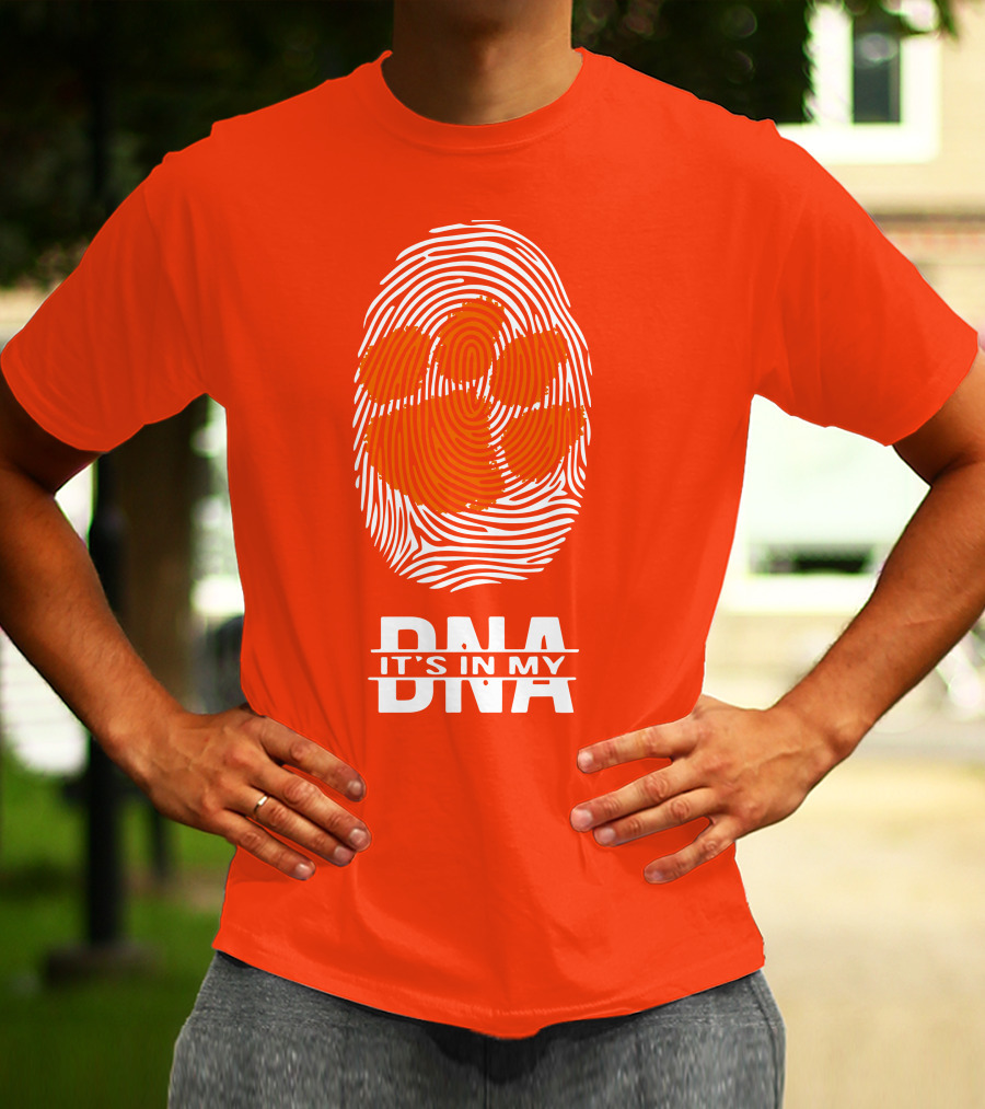 Clemson Tigers It's In My Dna Fingerprint T-Shirt