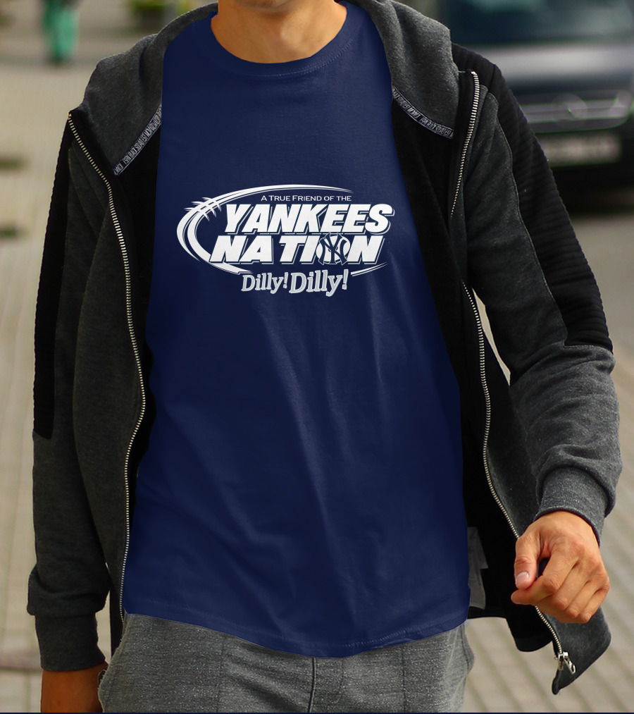 A True Friend Of The Yankees Nation Dilly Dilly T-Shirt