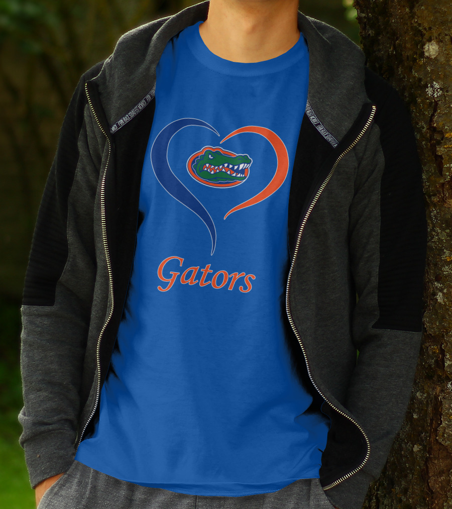 Gators Heart Florida Gators T-Shirt