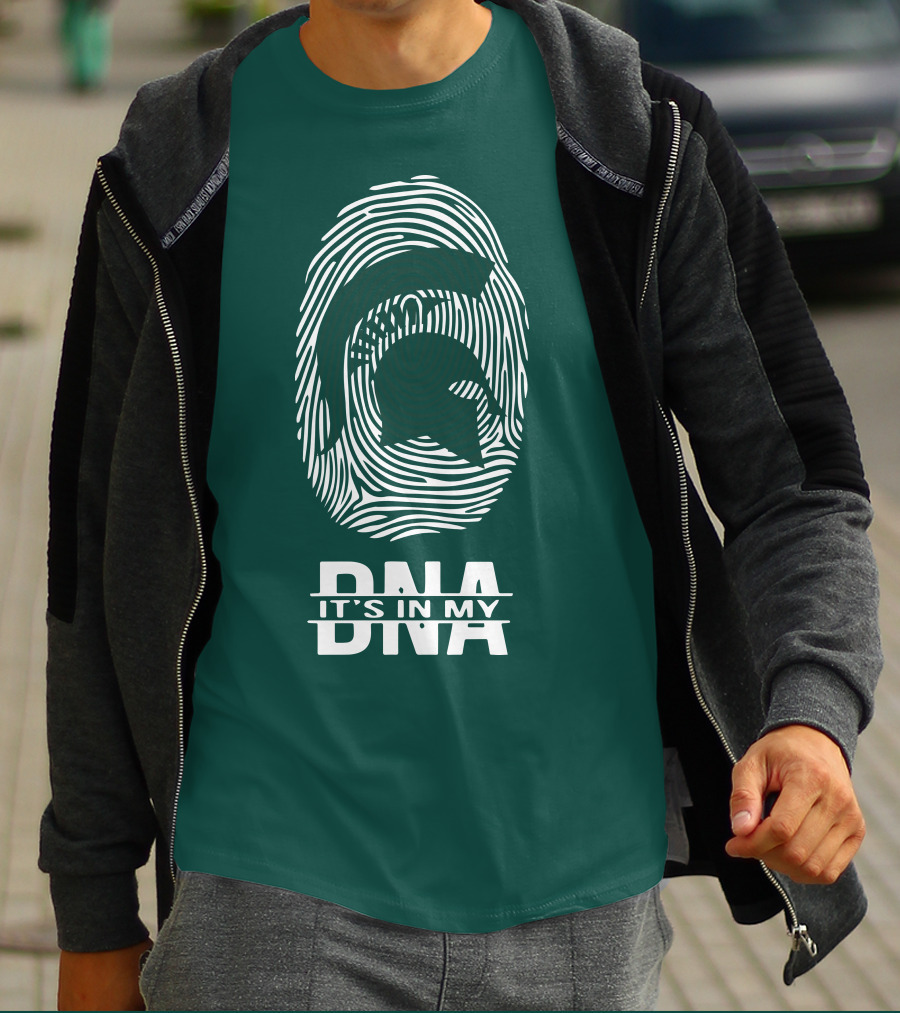 Michigan State Spartans Fingerprint It's In My DNA T-Shirt