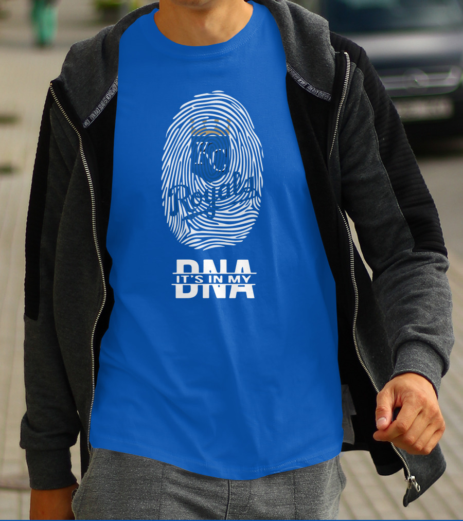 Kansas City Royals Fingerprint It's In My DNA T-Shirt