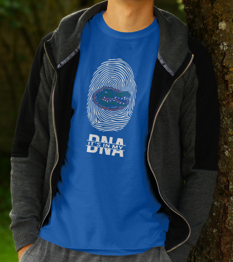 Florida Gators It's In My DNA Fingerprint T-Shirt