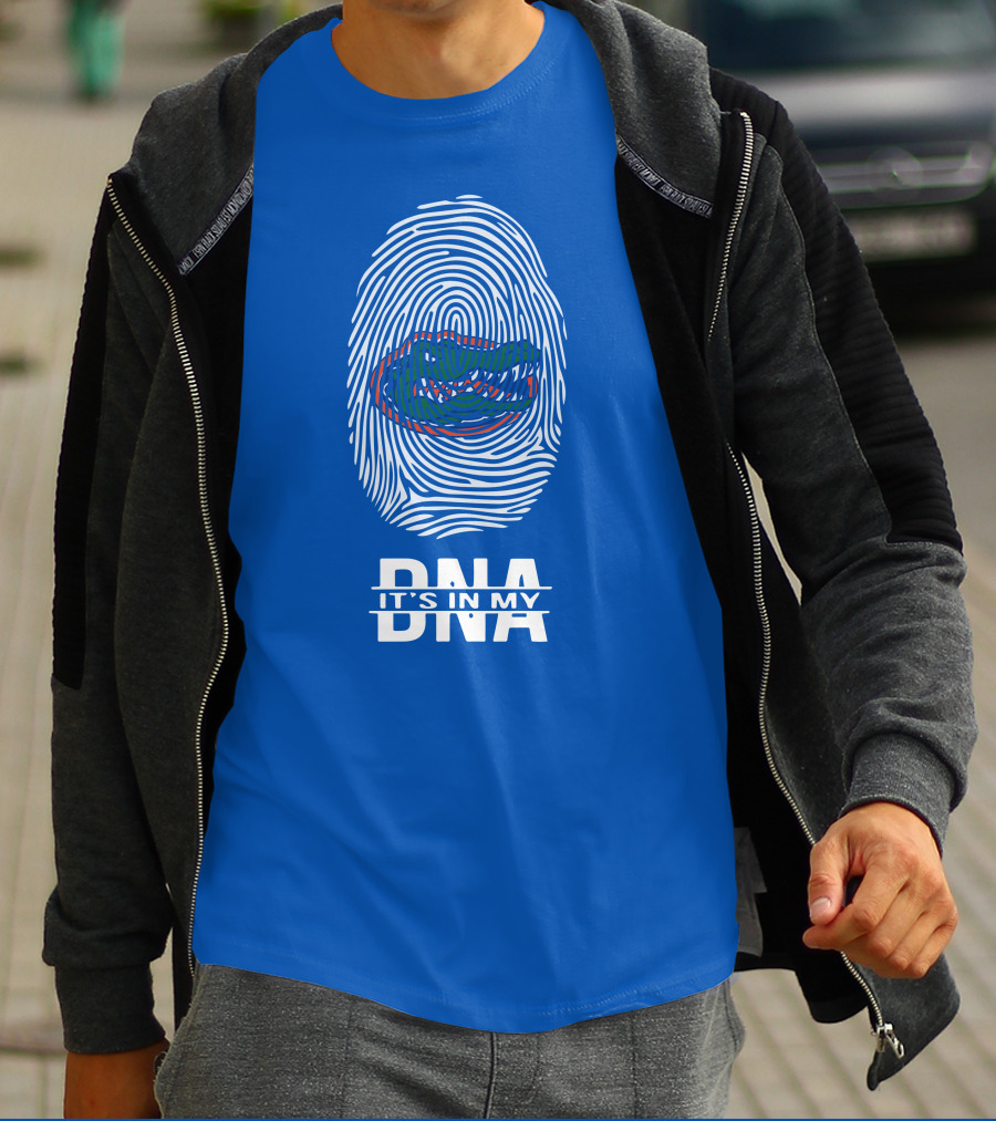 Florida Gators It's In My DNA Fingerprint T-Shirt