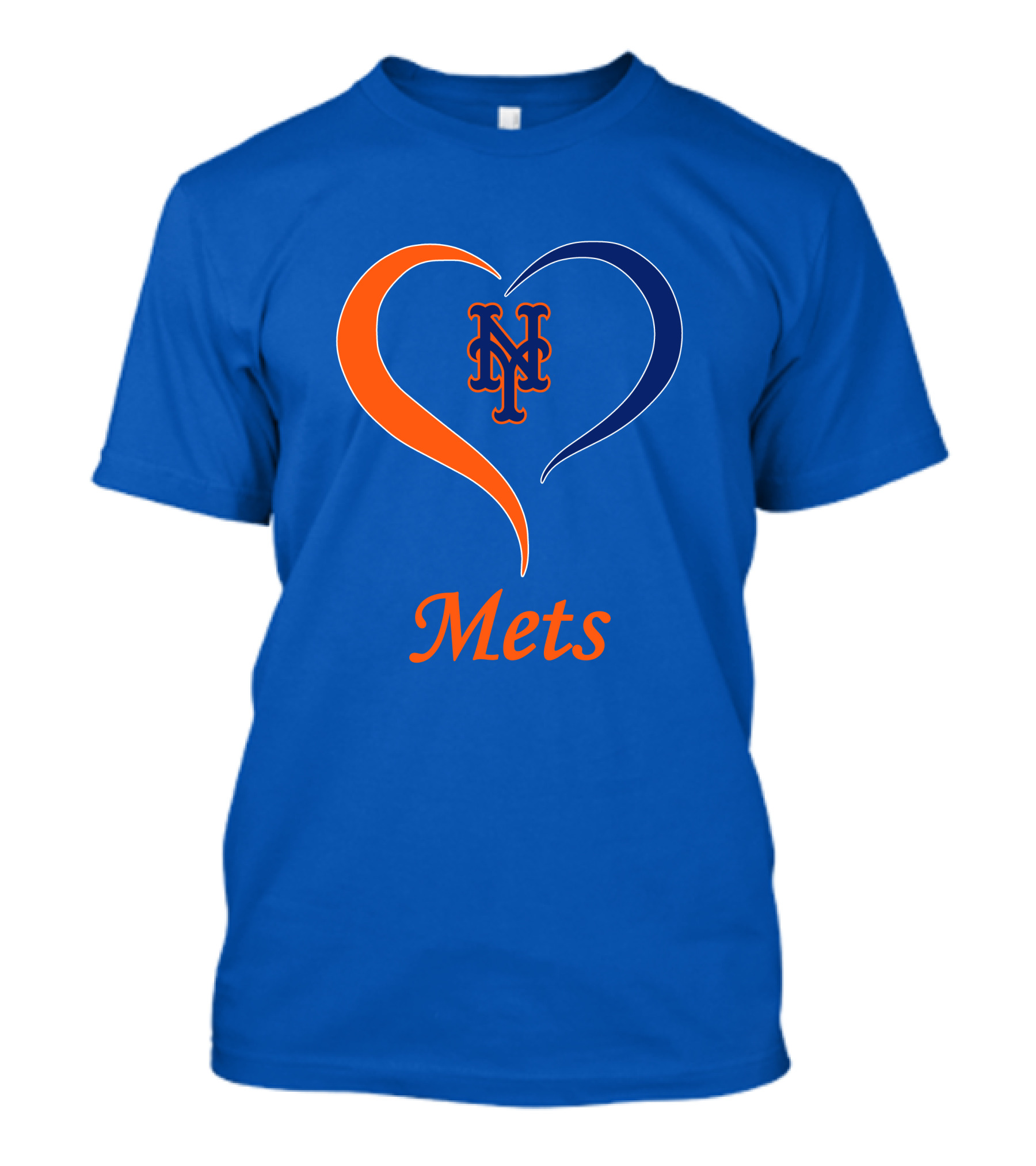 New York Mets Heart Logo Mets T-Shirt
