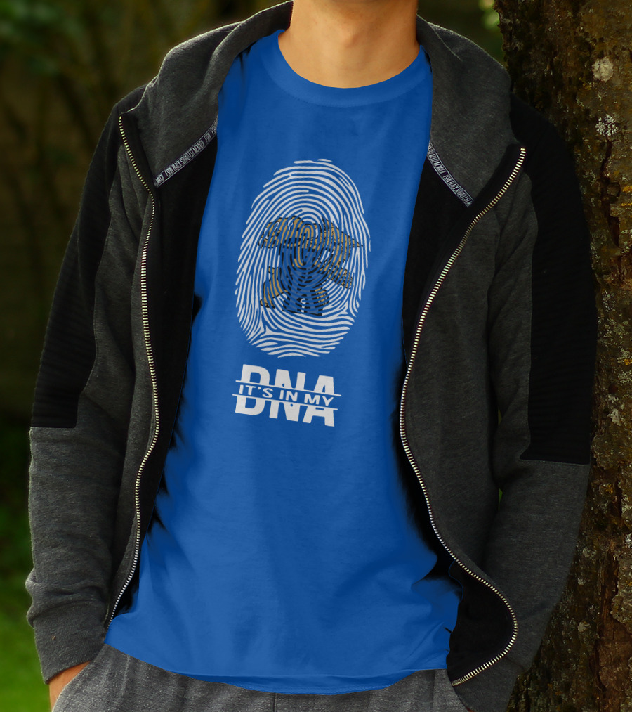 Kentucky Wildcats It's In My DNA Fingerprint Wildcats T-Shirt