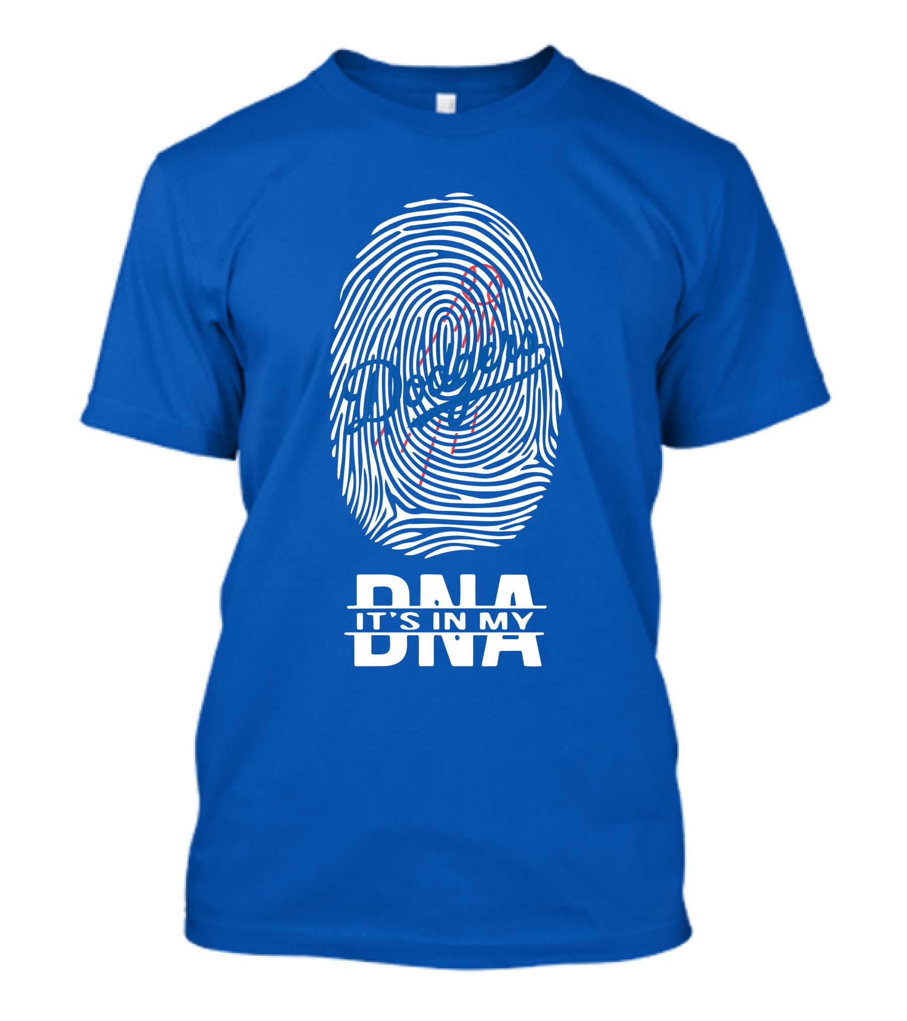 Los Angeles Dodgers Dna It's In My Dna T-Shirt