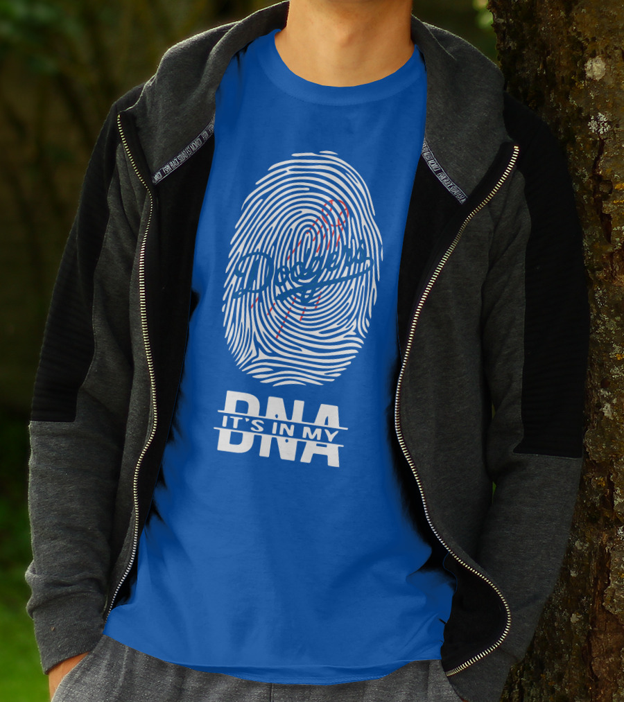 Los Angeles Dodgers Dna It's In My Dna T-Shirt