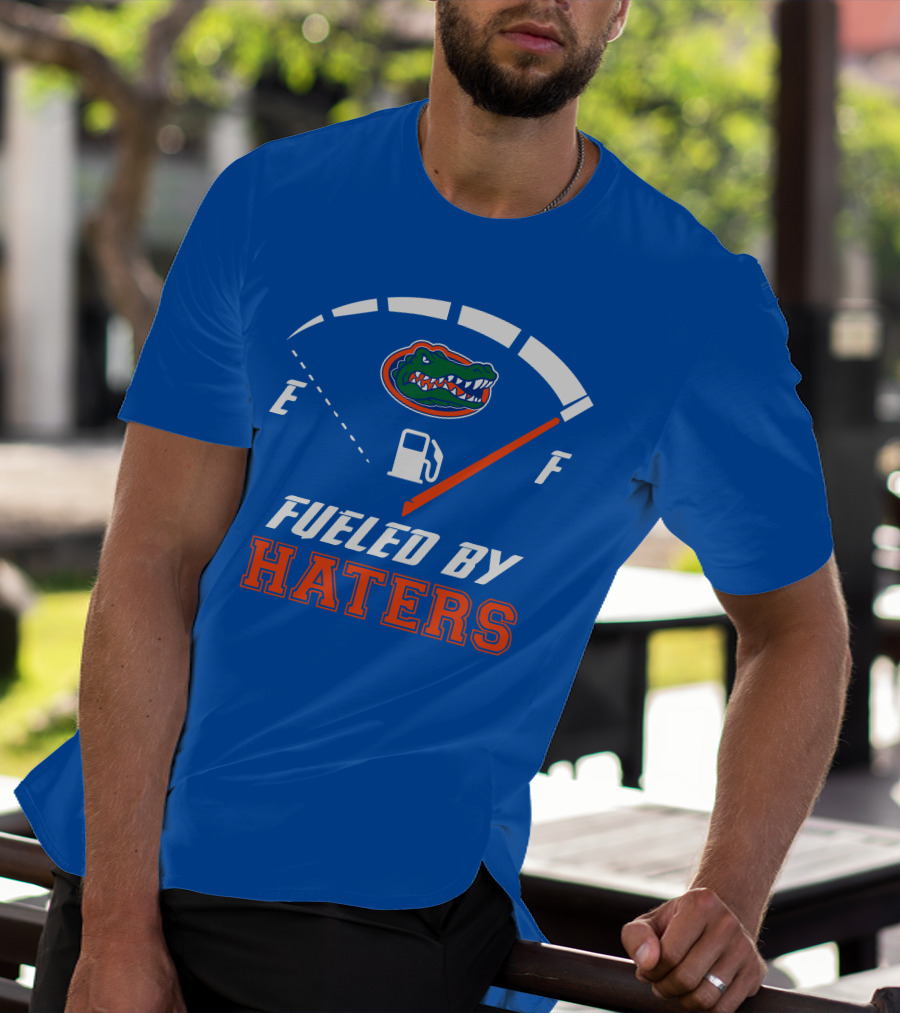 Florida Gators Fueled By Haters Fuel Gauge T-Shirt