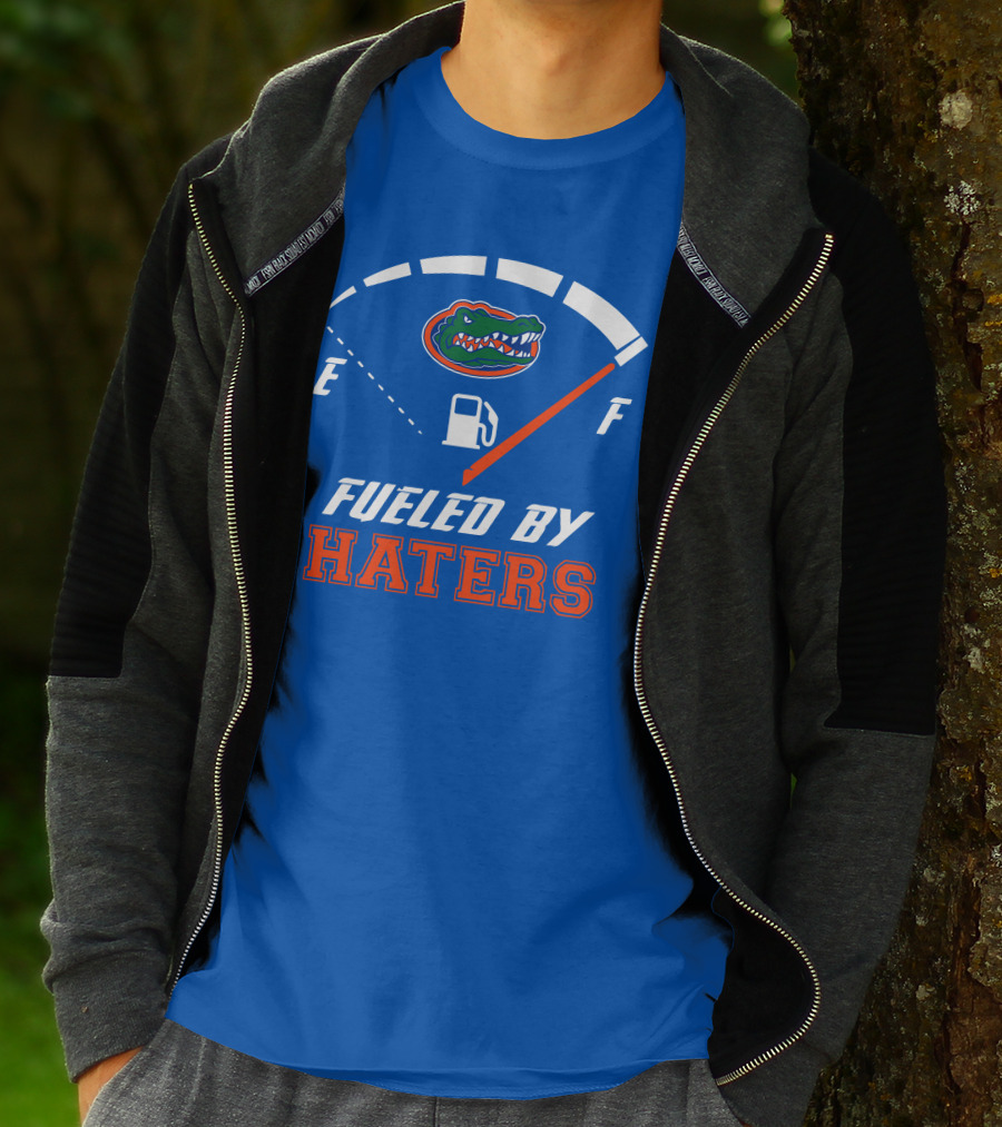 Florida Gators Fueled By Haters Fuel Gauge T-Shirt