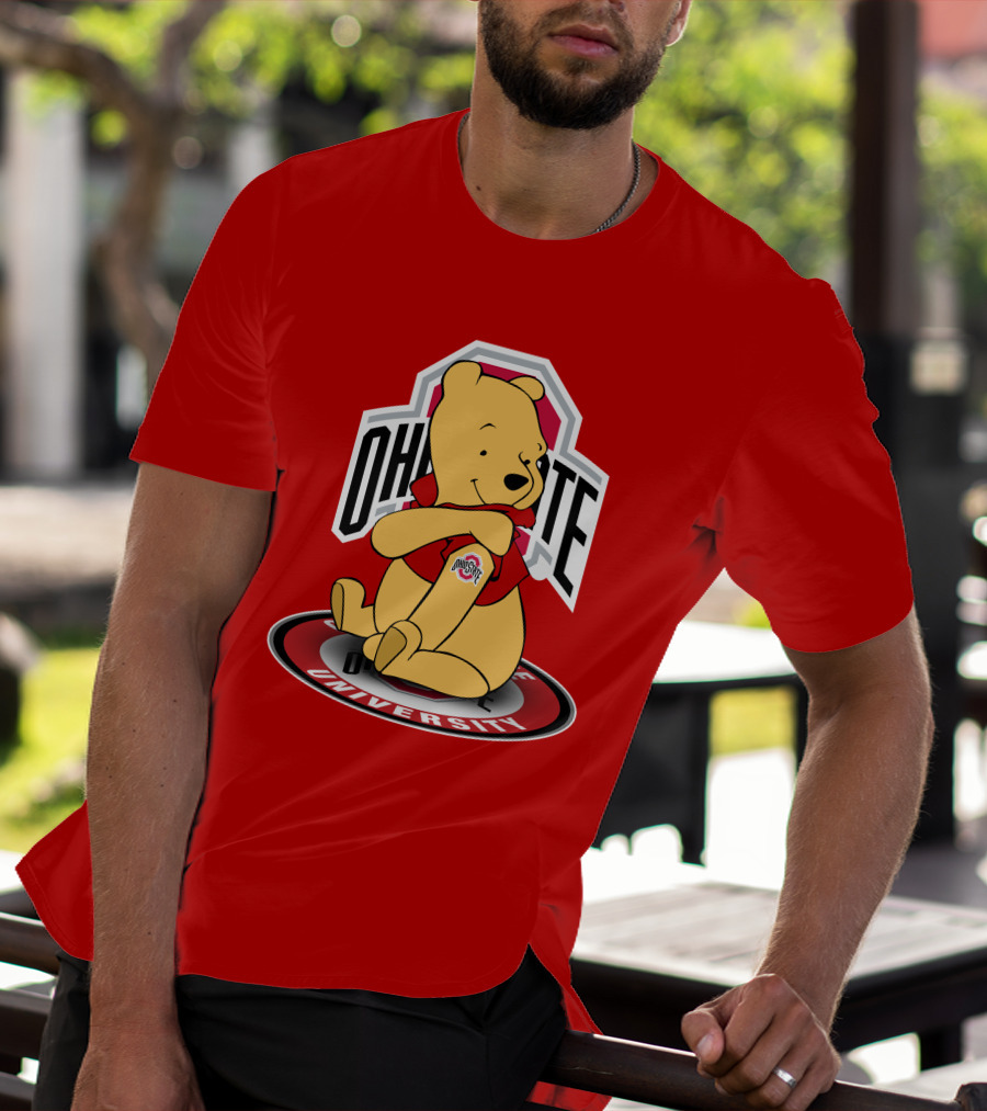 Ohio State Buckeyes Winnie The Pooh University T-Shirt