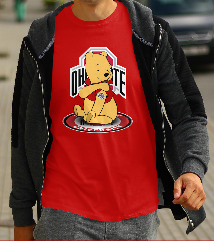 Ohio State Buckeyes Winnie The Pooh University T-Shirt