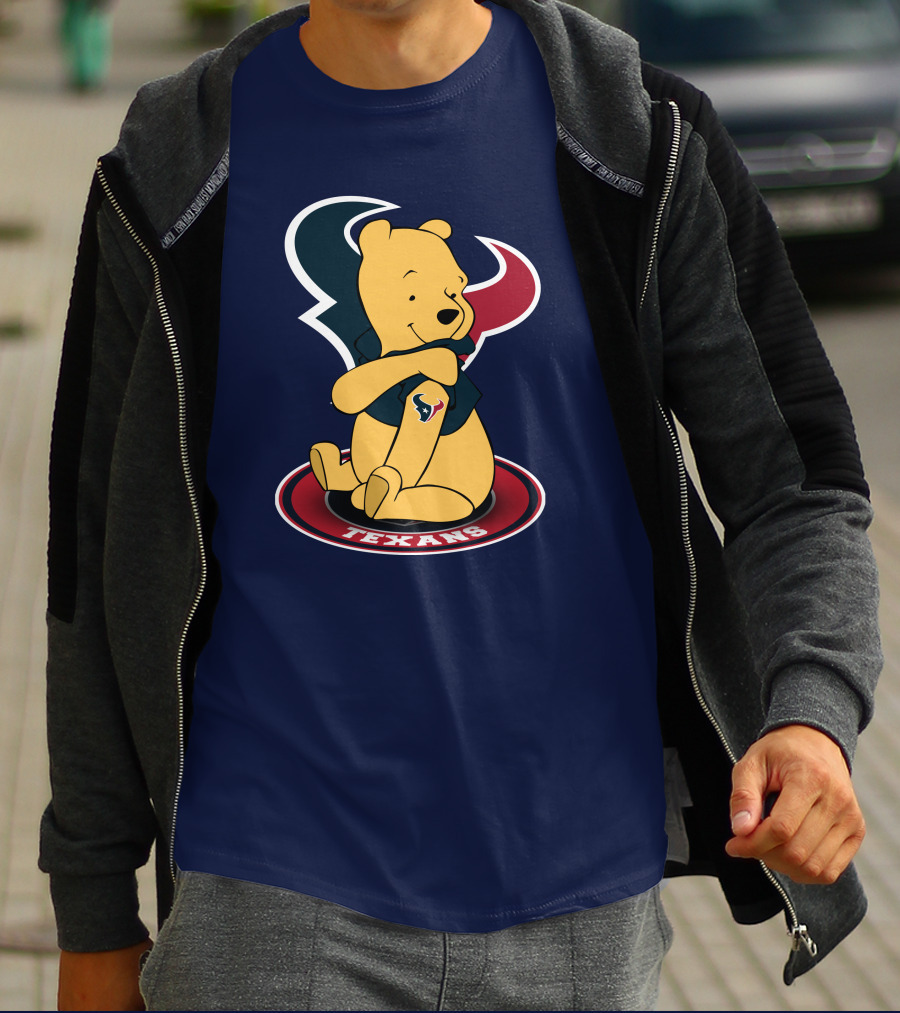 Houston Texans Winnie The Pooh Texans T-Shirt
