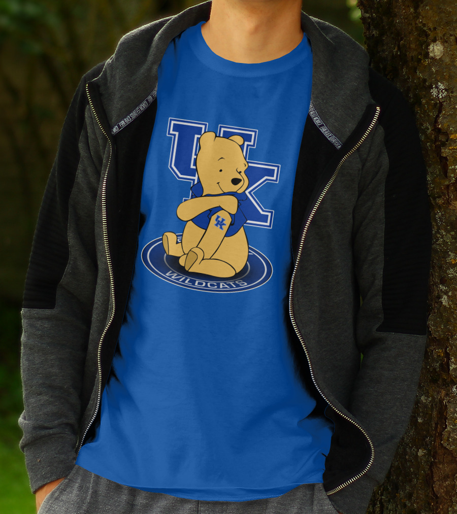 Winnie The Pooh Kentucky Wildcats UK T-Shirt