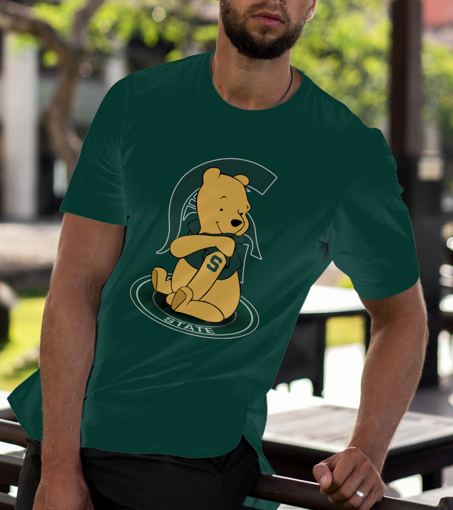 Michigan State Spartans Winnie The Pooh State T-Shirt