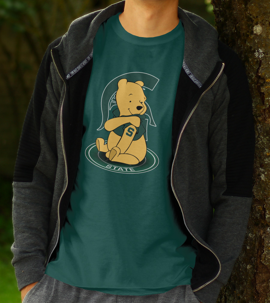 Michigan State Spartans Winnie The Pooh State T-Shirt